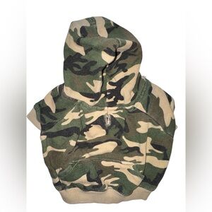 Casual Canine Camo Dog Fleece Hoodie